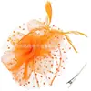 Diadema de Flores de Plumas de Carnaval Transfronterizo Fiesta Fiesta de Desempeño Accesorios para el Cabello de Plumas Diadema Accesorios Retro para el Cabello de Novia