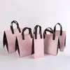 Bolsas de Entrega de Comida listas para usar, Bolsas Isotérmicas de Papel de Aluminio para Llevar Pasteles, Bolsas No Tejidas para Té de Leche, Bolsas para Llevar con Impresión de Logo