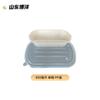 Caixa descartável para salada bento, lancheira leve para alimentos, caixa de polpa para lanche, embalagem de bento degradável para viagem, atacado