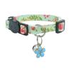 Nuevo Collar Floral para Gato Collar Ajustable para Gato Lindo Collar de Moda para Mascota Suministros para Mascotas con Campanas