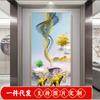 Pintura de diamantes 5D, nuevo estilo, para sala de estar, pasillo, entrada, luz de lujo, elefante, árbol de la fortuna, punto de cruz, bordado de diamantes