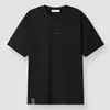 Promoção Camiseta Masculina Manga Curta Sensação Fresca de Seda de Gelo Verão Novo Estilo Secagem Rápida Respirável Manga Meia Manga Casual Top Fino