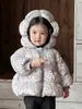 [Liquidação de Fim de Ano, Sem Trocas ou Devoluções] Jaquetas de Algodão Acolchoadas de Inverno para Crianças, Roupas de Exterior para Meninos e Meninas, Casacos de Algodão Acolchoados