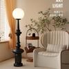 Lámpara de Pie Medieval Columna Romana Italiana Sala de Estar Sofá Dormitorio Mesa de Noche Lámpara de Pie Atmosférica Venta al por Mayor