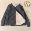 Uniforme escolar para alunos do ensino fundamental e médio roupas acolchoadas de algodão recipiente interno para adolescentes roupas acolchoadas de algodão com roupas quentes engrossadas de inverno para alunos do ensino médio