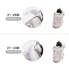 Zapatos Infantiles Balabala Zapatos Estables para Niños Bebé Niño 2026 Otoño/Invierno Nueva Llegada Zapatos de Exterior con Felpa Zapatos para Bebé