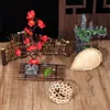 Decoraciones para Sashimi, Herramientas para Sushi, Moldes, Escalera de Bambú, Cartel de Comida de Bambú, Cubeta de Hielo Seco, Decoración de Plato, Mini Cesta