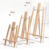 Caballete trapezoidal 30CM 40CM 50CM marco para pintura al óleo tipo soporte plegable DIY caballete de exhibición para pintura