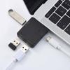 Estación de Acoplamiento Divisora Tipo-C Hub Cuatro en Uno Lector de Tarjetas USB 2.0 Hub Interfaz Múltiple Computadora