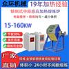 Horno de Fusión de Frecuencia Media para Fundir Aluminio, Cobre, Hierro y Acero Inoxidable; Horno de Fusión de Metales de Alta Potencia; Horno Eléctrico Industrial de Tipo Basculante