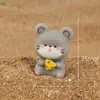 Doce Pequeños Adornos de Resina del Zodiaco Paisaje en Miniatura Adornos Creativos de Escritorio Animales Artesanías Chinas Colgantes para Coche
