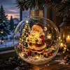 Nuevo Adorno: Adorno de Diorama Navideño Brillante