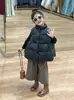 Invierno 2024 Nuevo Ropa Infantil Coreana Niñas Nicho Capullo Chaleco Acolchado Chaleco Chaqueta Pantalones hasta el Tobillo