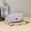Bolso Nicho Estilo Coreano para Mujer Nueva Moda Primavera 2026 Bolso Cuadrado Pequeño con Cierre de Cadena Bolso Cruzado Casual para Mujer