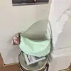 Bolsa de Ombro Simples Estilo Coreano Shuai Mijia para Axila, Novo Modelo 2026, Bolsa Transversal Texturizada para o Dia a Dia, Bolsa Estilosa e Elegante Formato de Bolinho