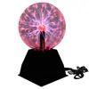 Lámpara de cristal de bola de plasma bola de luz eléctrica bola mágica de inducción táctil bola mágica de relámpagos bola de iones electrostáticos 345678 pulgadas
