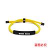 Pulsera de Cuerda Trenzada Multicolor Transfronteriza, Hay que Trabajar Duro, Regalo Conmemorativo para Amigos y Colegas, Pulsera de Acero Inoxidable Grabada