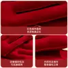 Decoración de habitación de boda cojines de sofá de mesita de noche almohada de doble felicidad de boda muñecos rojos festivos para presionar la cama venta al por mayor de suministros de boda