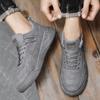 Explosões de Verão Sapatos Masculinos Sapatos de Segurança do Trabalho Sapatos Esportivos Diários Descanso Moda Versátil Respirável Resistente ao Desgaste Confortável Pés Não Cansados
