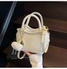 Bolso Cubo Casual de Moda para Mujer 2026 Nuevo Estilo Coreano Moda Bolso de Hombro Cruzado Bolso de Mujer de Nicho de Gama Alta