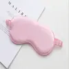 Máscara de Ojos de Seda Artificial de Doble Cara, Máscara Cómoda de Protección para los Ojos para Dormir y Siestas, Máscara de Ojos Bloqueadora de Luz y Transpirable, Fabricante de Máscaras de Ojos con Logo
