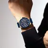 Recompensa En Stock Reloj para Hombre al por Mayor Multifuncional Tres Esferas Calendario para Hombre Luminoso Cronógrafo Transfronterizo Transmisión en Vivo Reloj Impermeable