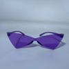 23 nuevas gafas de sol de moda Amazon Fashion personalizadas con montura de mariposa transfronterizas, gafas de moda para street style, modernas y de colores dulces