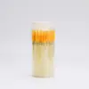 Cepillos para pestañas desechables de botella transfronterizos con mangos de cristal, cepillos en espiral, cepillos de colores para extensión de pestañas, herramientas de belleza, empaquetados individualmente