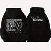 Sudadera con capucha y bolsillo canguro con estampado de eslogan, Sudadera casual de manga larga con cordón, Para mujer