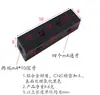 Conector de barra de barramento de alumínio de tira longa de 4 furos M4 M3 junta flexível acoplamento quadro de ponte junta adaptador de fixação de máquina