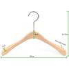 Percha de madera maciza para ropa de adultos, percha de madera para pantalones, percha de madera para hotel, perchero de madera para pantalones, soporte para ropa de adultos al por mayor