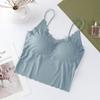 Ropa Interior de Belleza de Seda de Hielo para la Espalda Sujetador para Mujer Ropa Interior Antideslizante Base Ligera Envolvente Pecho Camisola Chaleco de Verano Outlet de Fábrica