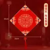 2026 Año del Caballo Estilo Nuevo Cartulina Roja Gruesa con el Carácter '' para Creación de Caligrafía Manuscrita Personalizada