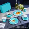 Marca T Mismo Estilo Serie de Lazos Taza Doble Taza con Platillo Grande y Pequeño Par Empaque de Caja de Regalo Venta al por Mayor Dropshipping