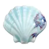 Cuentas sueltas de cerámica de animales marinos, concha, caracola, estrella de mar, cuentas para ensartar, accesorios para manualidades, agujero recto, accesorios de ropa hechos a mano, cuentas de porcelana
