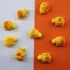 Fofo Desenho Animado Resina Pão em Forma Pequena Tartaruga Acessórios DIY Tartaruga em Forma de Pão Figura Material Fabricante Atacado