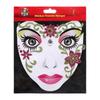 Série Flor Halloween Adesivos Faciais Dia dos Mortos Adesivos para Festa Infantil Fabricante Atacado Adesivos de Tatuagem Cartoon para Rosto