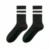Pantalones de Tiburón con Calcetines para Mujer, de Media Pantorrilla Rayados para Mujer Primavera, Otoño, Verano No Algodón Puro Tubo Largo Otoño, Invierno, Verano Calcetines Largos Deportivos