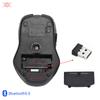 Suministro Directo de Fábrica Ratón Inalámbrico Bluetooth 2.4g para Computadoras de Escritorio y Laptops con Transmisión Óptica de Doble Modo