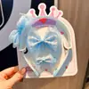 Conjunto de Accesorios para el Cabello Infantiles de Moda: Lazo Grande de Cuadros, Diadema Linda para Niña, Pinza para el Cabello, Adorno de Tela para el Cabello