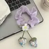 Nuevos Scrunchies de Fresa 2025 para Niños, Dulces Gomas para el Cabello, Cuerdas Lindas para Moños, Accesorios para el Cabello de Goma para Niñas