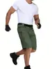 Comércio Exterior Aliexpress Moda Militar Tendência Verão Masculino Estilo Americano Calças Táticas, Shorts de Trabalho Versáteis e Descolados Atacado