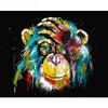 Acuarela Orangután Animal Mural Pintura Núcleo Alta Definición Inyección de Tinta Moderna Pintura al Óleo Decoración del Hogar Pintura Colgante Arte Moderno