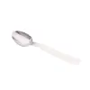 Exportado a Canadá Set de 5 Piezas de Cuchillo, Tenedor, Cuchara, Cucharita, Tenedor de Postre de Acero Inoxidable Cuchara de Comedor Acabado Arena Cuchara para el Hogar
