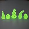 Acessórios DIY de Resina Luminosa Quente Transfronteiriços Acessórios Decoração Interior de Carro Ornamentos de Micropaisagem Desenho Animado Frango Fofo Engraçado