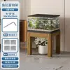 Estante de Madera Maciza para Acuario Debajo del Robot Aspirador Vacío Estante de Almacenamiento Base de Soporte de Carga para Tanque de Agua Mesa Inferior