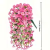 Flores Artificiais para Casa ao Ar Livre, Eucalipto, Ipomeia, Flores de Seda, Trepadeiras para Pendurar na Parede, Decorações de Casamento no Jardim, Flores Artificiais