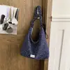 Bolsa com Estampa Floral Feminina 2026 Nova Verão Casual Moda Escola Trabalho Bolsa Tote Grande Capacidade Ombro Único Transversal