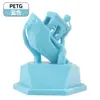 Filamento para impressão 3D, material PETG, 1,75 mm, alta tenacidade, 1 kg, adequado para Topen e Creality