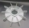 Aspas de Ventilador de Aluminio para Motor, Aspas de Ventilador de Disipación de Calor a Alta Temperatura para Motores Eléctricos, 18-22 25 30 40 45 Aspas de Ventilador de Cola de Aluminio